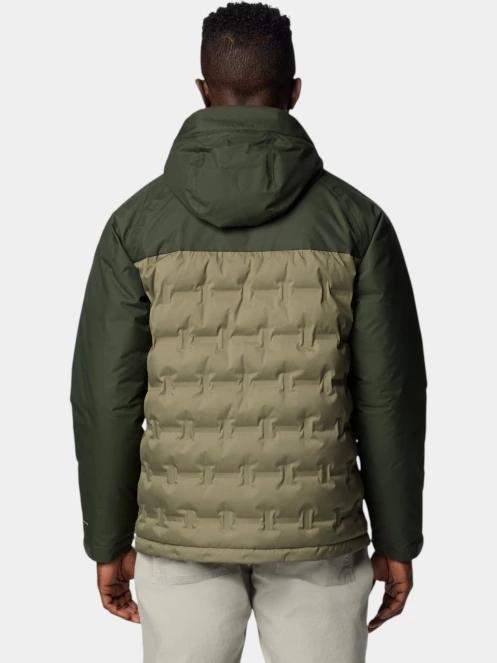 jacheta de puf pt. barbati Columbia Grand Trek III Down Hooded Jacket verde 4
