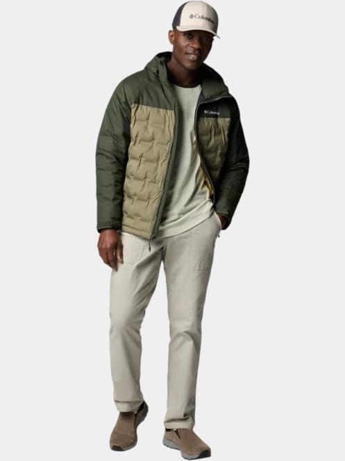 jacheta de puf pt. barbati Columbia Grand Trek III Down Hooded Jacket verde 5