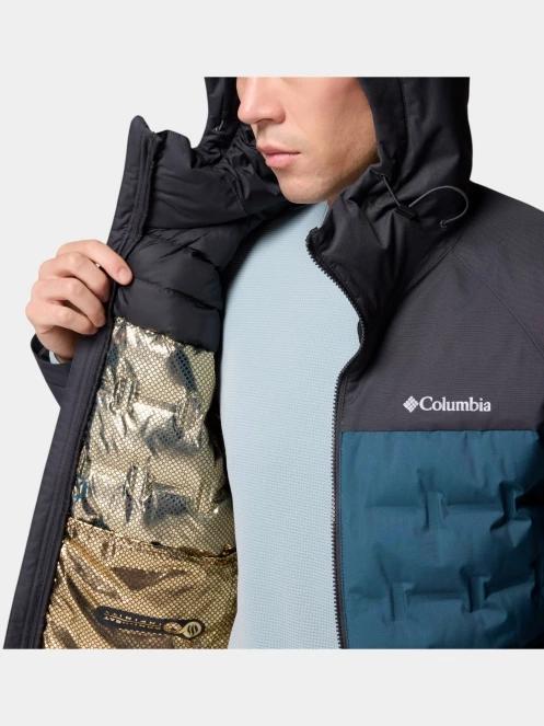jacheta de puf pt. barbati Columbia Grand Trek III Down Hooded Jacket albastru 6