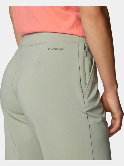pantaloni de drumetie pt. femei Columbia All Seasons Pull-On Pant verde deschis 7