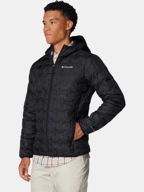 jacheta de puf pt. barbati Columbia Delta Ridge II Down Hooded Jacket negru 3