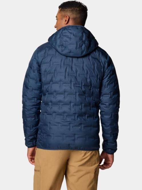 jacheta de puf pt. barbati Columbia Delta Ridge II Down Hooded Jacket albastru inchis 4
