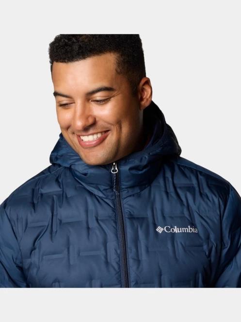 jacheta de puf pt. barbati Columbia Delta Ridge II Down Hooded Jacket albastru inchis 7