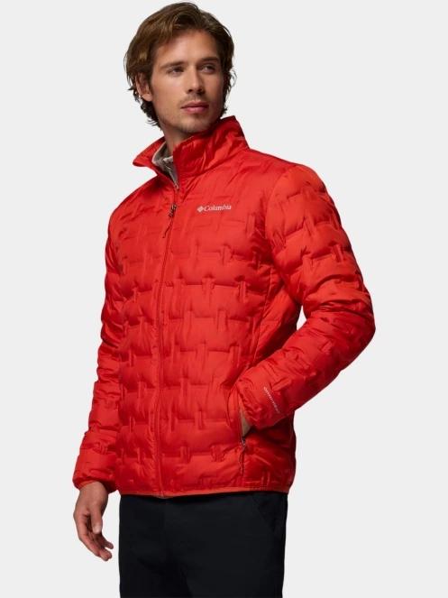 geaca matlasata de tranzitie pt. barbati Columbia Delta Ridge II Down Jacket rosu 3