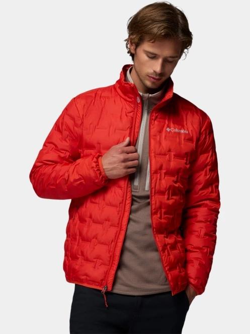 geaca matlasata de tranzitie pt. barbati Columbia Delta Ridge II Down Jacket rosu 5