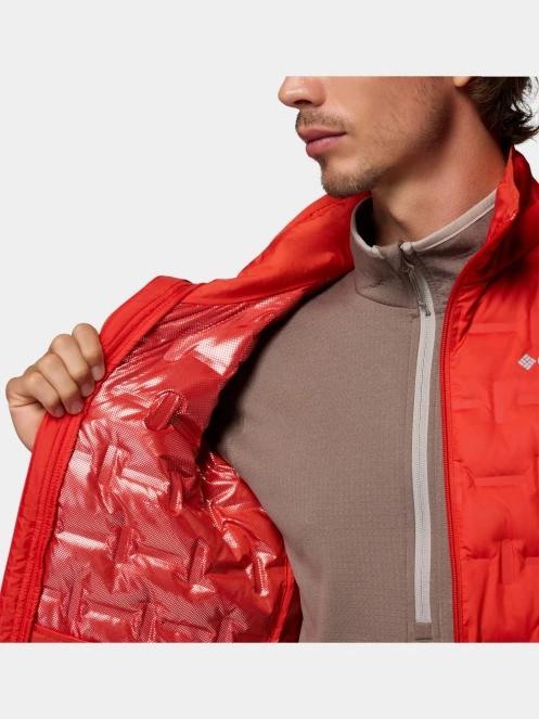 geaca matlasata de tranzitie pt. barbati Columbia Delta Ridge II Down Jacket rosu 8