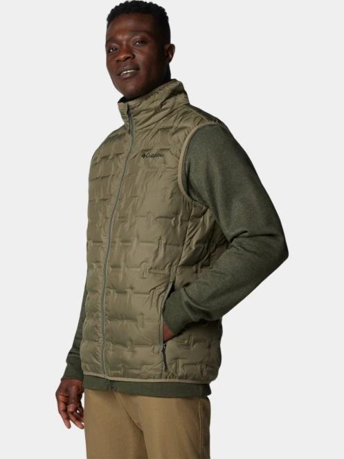 vesta pt. barbati Columbia Delta Ridge II Down Vest verde 3