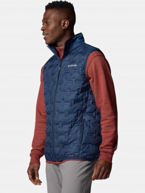 vesta pt. barbati Columbia Delta Ridge II Down Vest albastru inchis 3