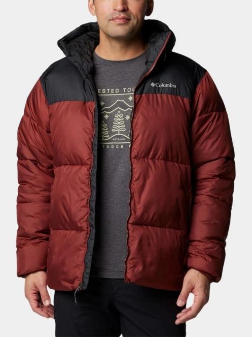 jacheta de iarna pt. barbati Columbia Puffect II Hooded Jacket rosu 5