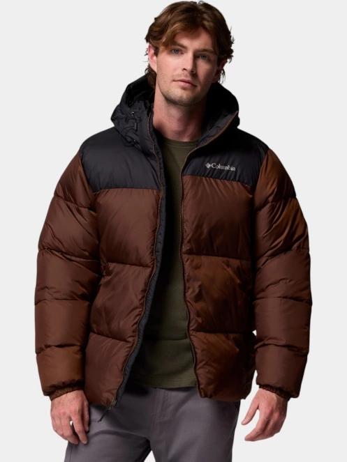 jacheta de iarna pt. barbati Columbia Puffect II Hooded Jacket maro 5