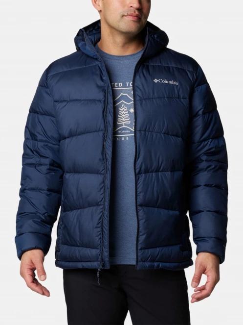 jacheta de iarna pt. barbati Columbia Fivemile Butte II Hooded Jacket albastru inchis 5