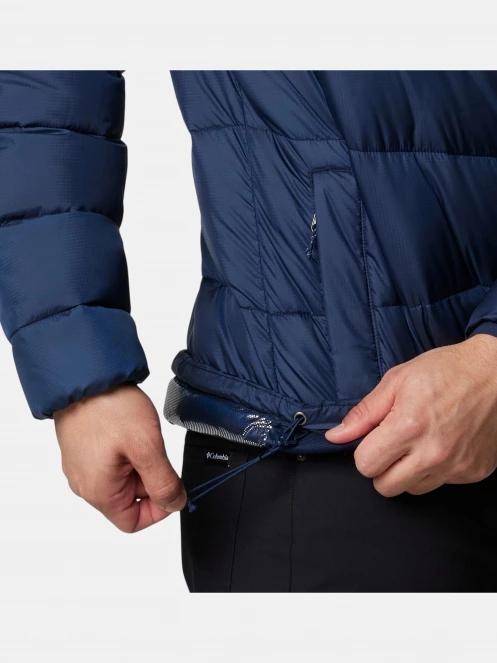 jacheta de iarna pt. barbati Columbia Fivemile Butte II Hooded Jacket albastru inchis 8