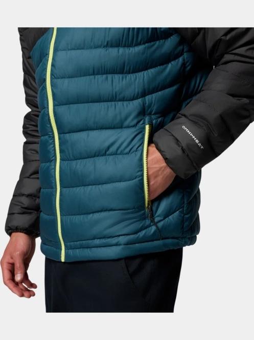jacheta de primavara pt. barbati Columbia Powder Lite II Hooded Jacket albastru 6