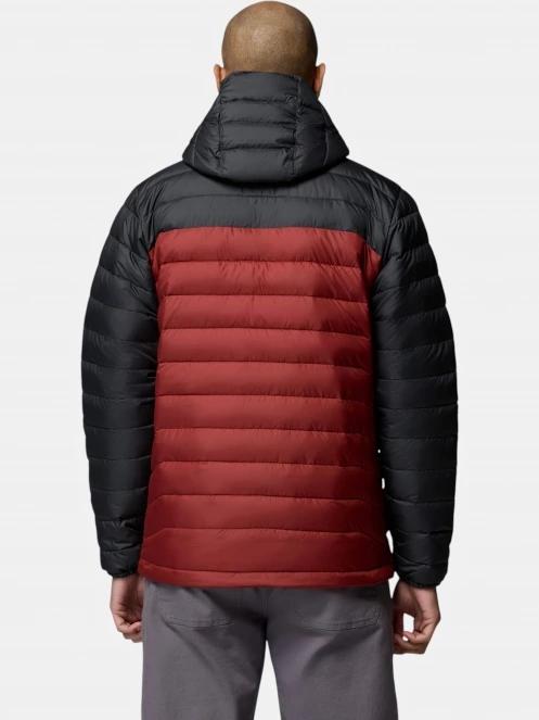 geaca matlasata de tranzitie pt. barbati Columbia Powder Lite II Hooded Jacket rosu 4