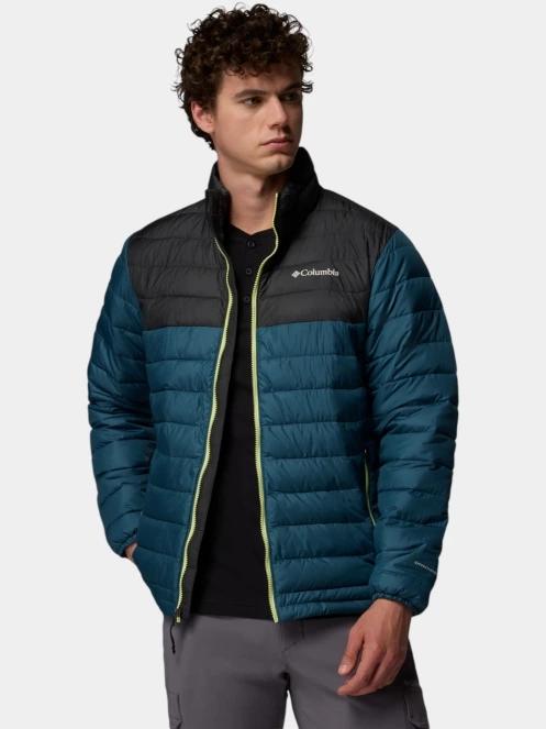 geaca matlasata de tranzitie pt. barbati Columbia Powder Lite II Jacket albastru 6