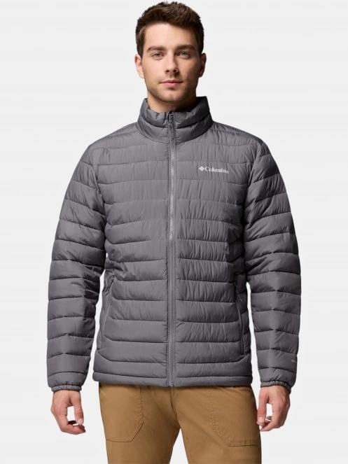geaca matlasata de tranzitie pt. barbati Columbia Powder Lite II Jacket gri 2