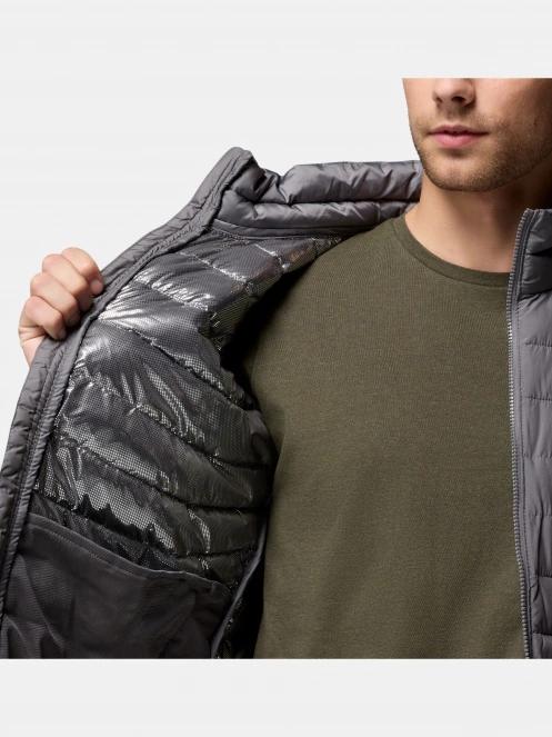 geaca matlasata de tranzitie pt. barbati Columbia Powder Lite II Jacket gri 7