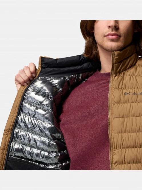 vesta pt. barbati Columbia Powder Lite II Vest oliv 7