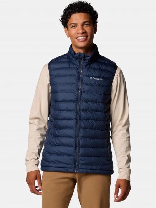 vesta pt. barbati Columbia Powder Lite II Vest albastru inchis 2