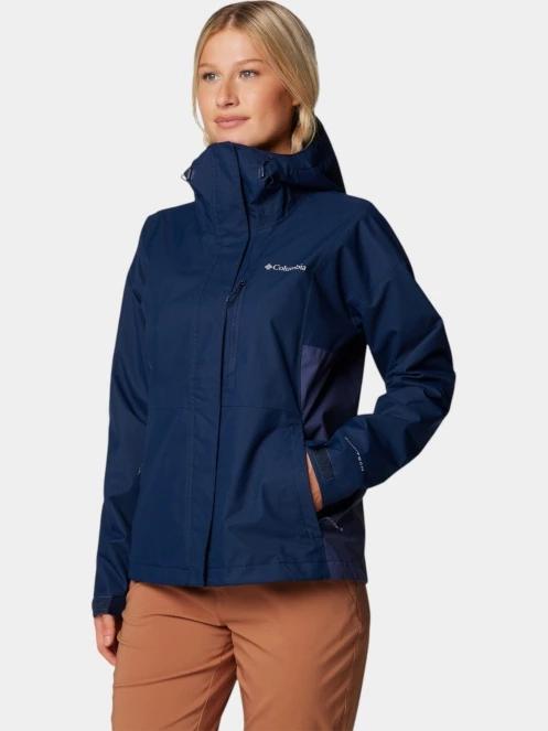 haine de ploaie pt. femei Columbia Hikebound II Jacket albastru 3