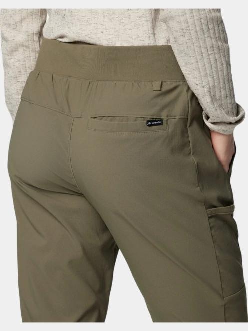 pantaloni de drumetie pt. femei Columbia Leslie Falls Pull-On Pant verde 6