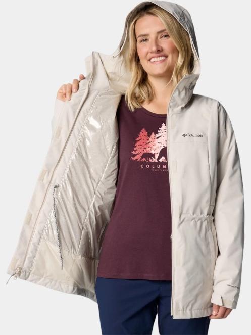 jacheta de primavara pt. femei Columbia Hikebound II Long Insulated Jacket nisip 7