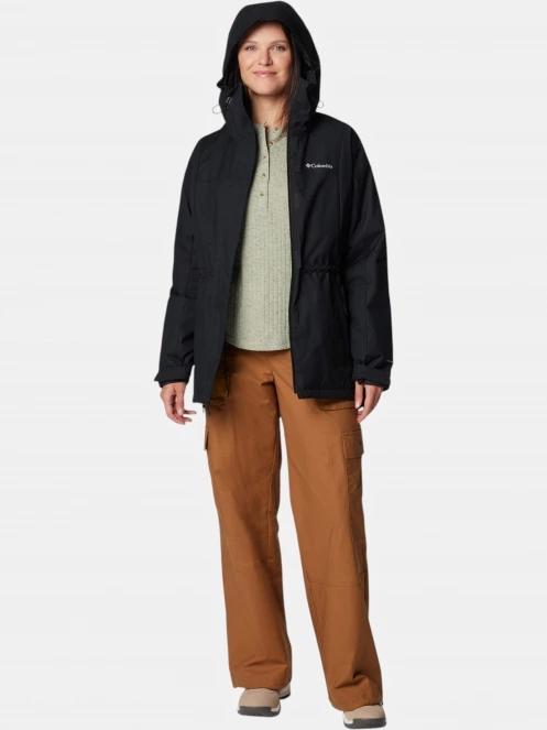pantofi impermeabil pt. femei Columbia Hikebound II Long Insulated Jacket negru 5