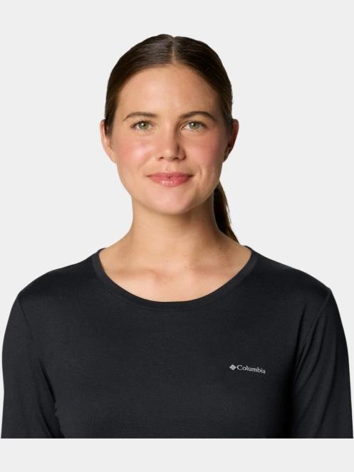 tricou cu maneci lungi, pentru sport pt. femei Columbia Sloan Ridge Long Sleeve Shirt negru 6