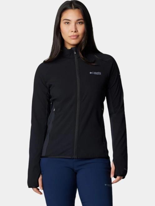 pulover polar pt. femei Columbia Spectre Ridge Full Zip Tech Fleece II verde 2