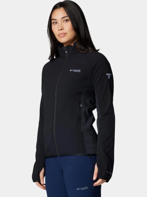 pulover polar pt. femei Columbia Spectre Ridge Full Zip Tech Fleece II verde 3