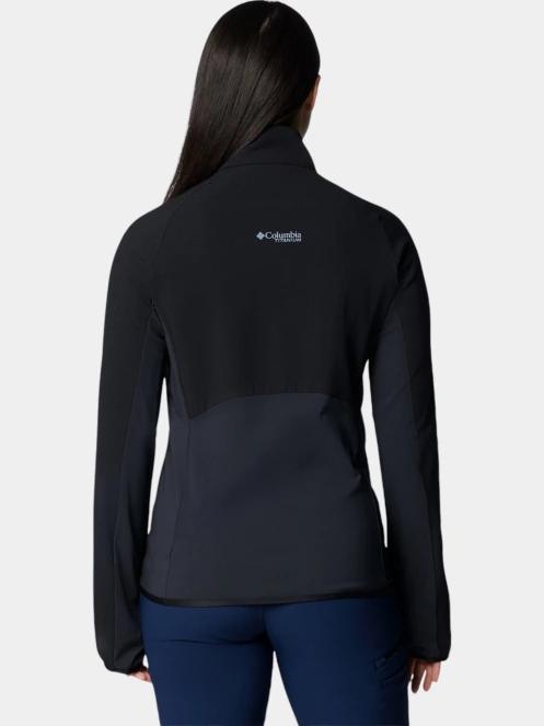 pulover polar pt. femei Columbia Spectre Ridge Full Zip Tech Fleece II verde 4