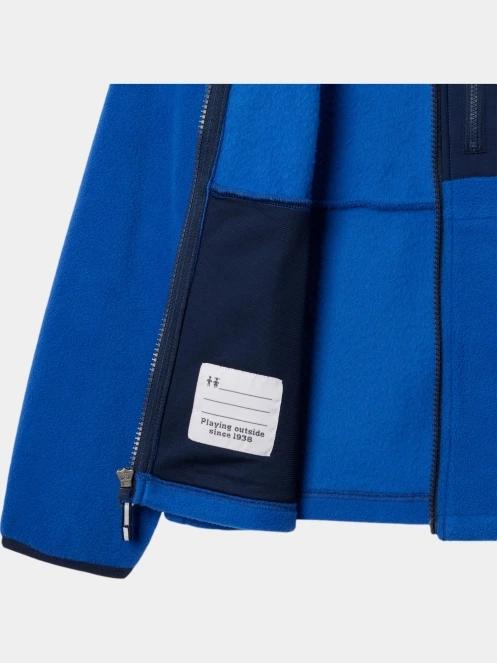 pulover polar Columbia Fast Trek IV Fleece Full Zip albastru 4