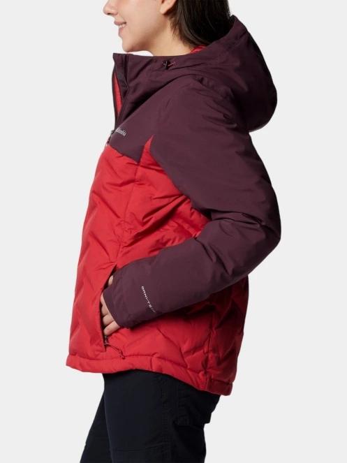jacheta de puf pt. femei Columbia Grand Trek III Down Jacket rosu 3