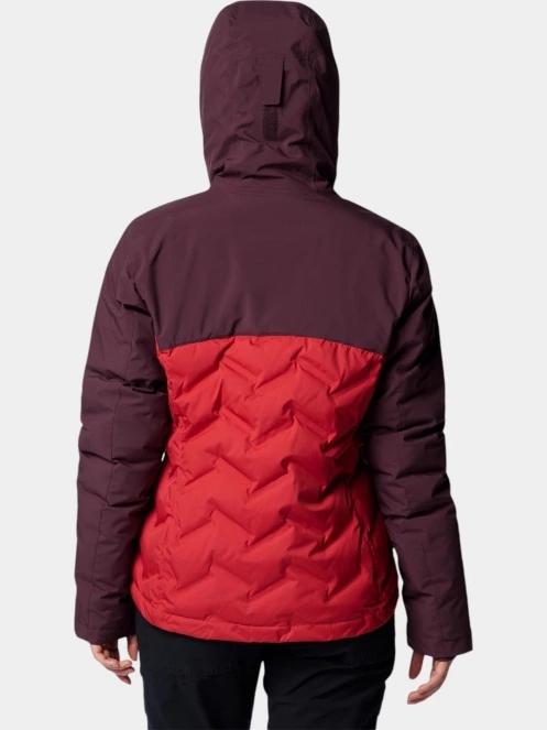 jacheta de puf pt. femei Columbia Grand Trek III Down Jacket rosu 4