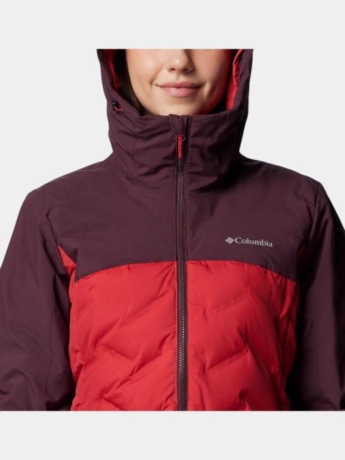 jacheta de puf pt. femei Columbia Grand Trek III Down Jacket rosu 7