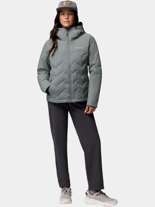 jacheta de puf pt. femei Columbia Grand Trek III Down Jacket verde 5