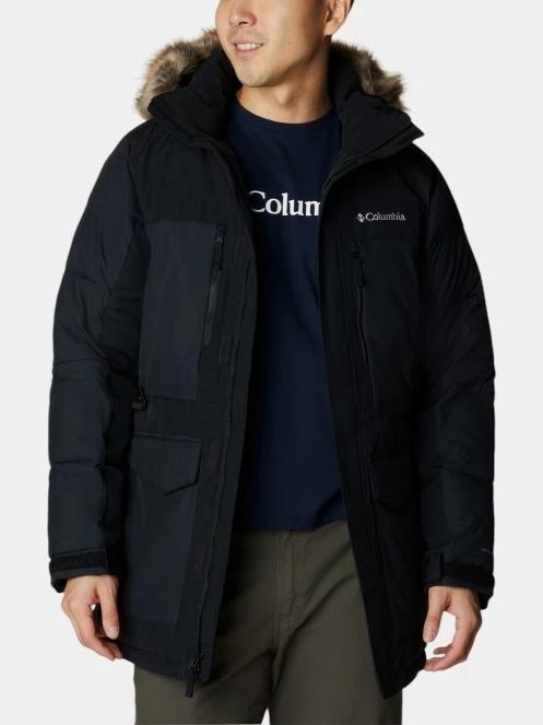 jacheta de iarna pt. barbati Columbia Marquam Peak Fusion II Parka negru 5