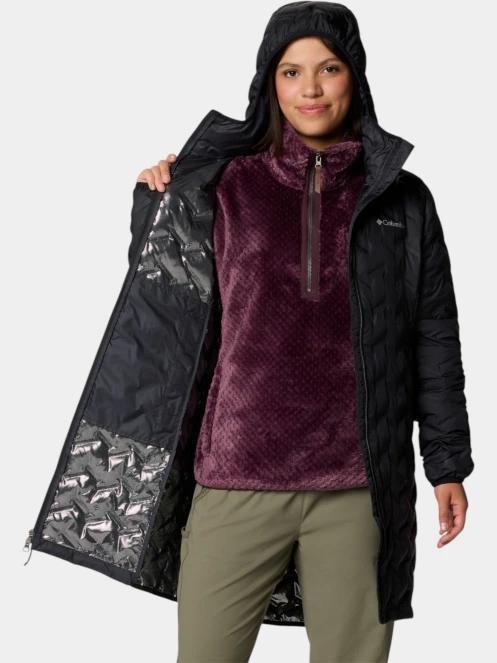 jacheta de puf pt. femei Columbia Delta Ridge II Long Down Jacket negru 5