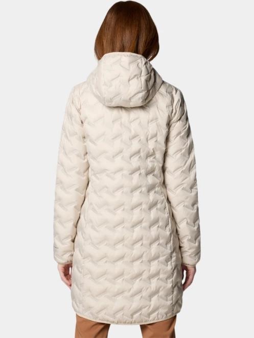 jacheta de puf pt. femei Columbia Delta Ridge II Long Down Jacket nisip 4