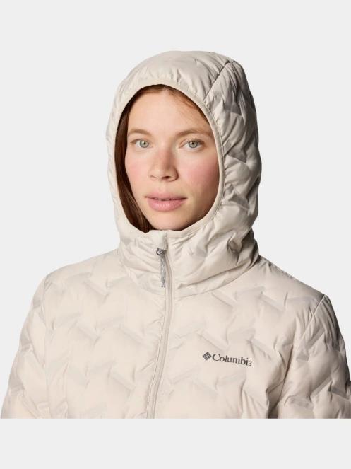 jacheta de puf pt. femei Columbia Delta Ridge II Long Down Jacket nisip 7