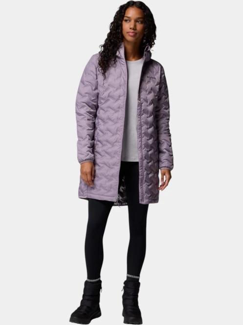 jacheta de puf pt. femei Columbia Delta Ridge II Long Down Jacket violet 5