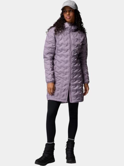 jacheta de puf pt. femei Columbia Delta Ridge II Long Down Jacket violet 6