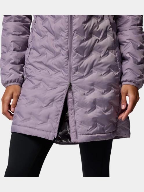 jacheta de puf pt. femei Columbia Delta Ridge II Long Down Jacket violet 9