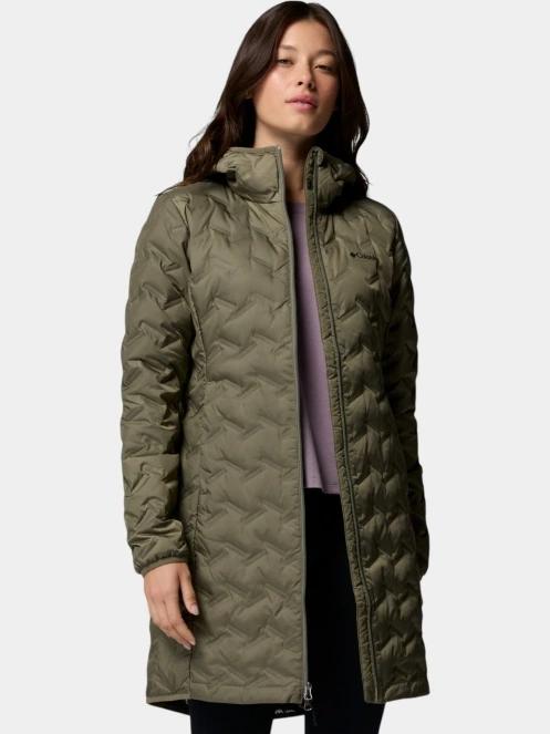 jacheta de puf pt. femei Columbia Delta Ridge II Long Down Jacket verde 6