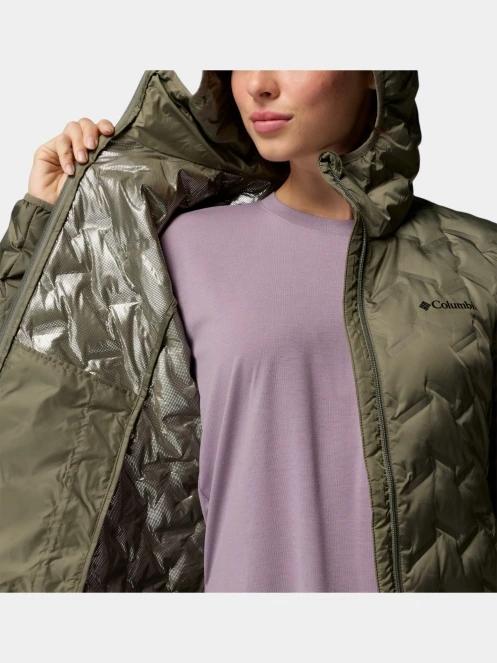 jacheta de puf pt. femei Columbia Delta Ridge II Long Down Jacket verde 7