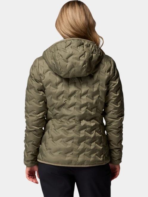 jacheta de puf pt. femei Columbia Delta Ridge II Down Hooded Jacket verde 4