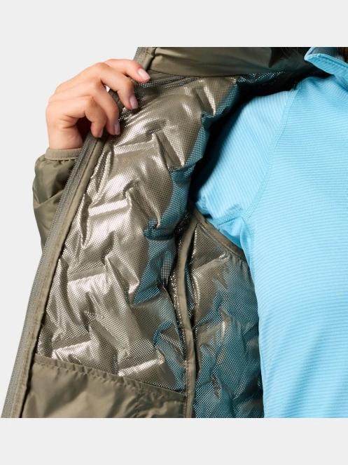 jacheta de puf pt. femei Columbia Delta Ridge II Down Hooded Jacket verde 8