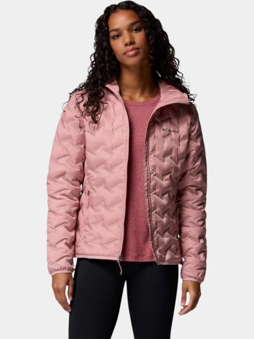 jacheta de puf pt. femei Columbia Delta Ridge II Down Hooded Jacket roz 5