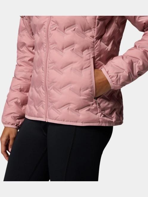 jacheta de puf pt. femei Columbia Delta Ridge II Down Hooded Jacket roz 9