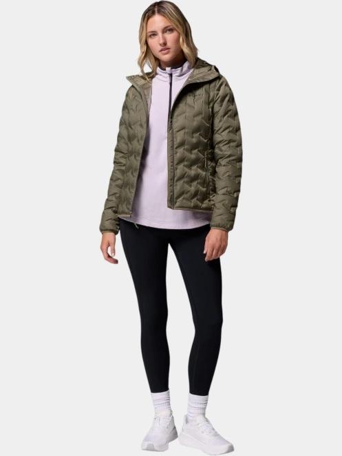 jacheta de puf pt. femei Columbia Delta Ridge II Down Hooded Jacket verde 5